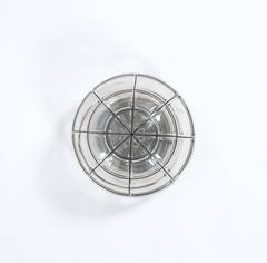 Limburg flush mounts Ceiling lamp Clear Glass one out of four, 1970