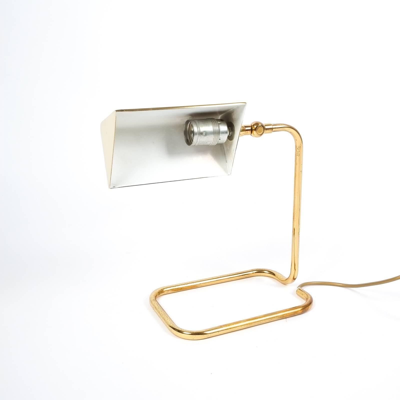 Gorgeous Brass Table Lamp by Koch Lowy, Germany In Excellent Condition In Vienna, AT