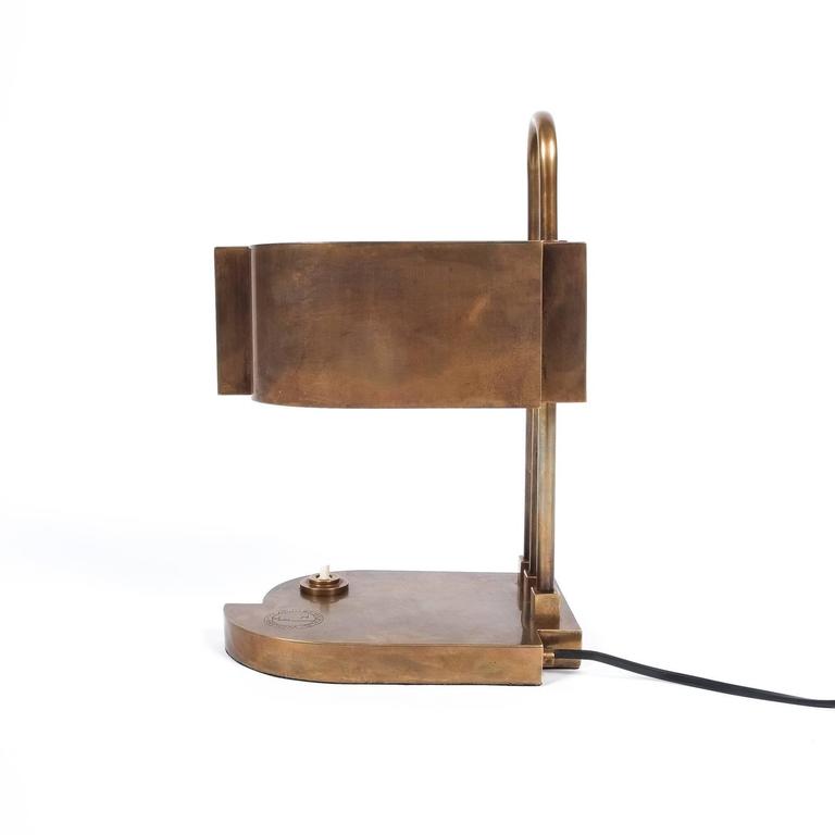 Marcel Breuer Brass Table Lamp Bauhaus Circa 1920 At 1stdibs Art Deco Marcel Breuer Brass Table Lamp Bauhaus Circa 1920 For
