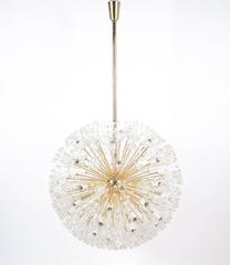 Refurbished Giant Emil Stejnar Starburst Sputnik Chandelier