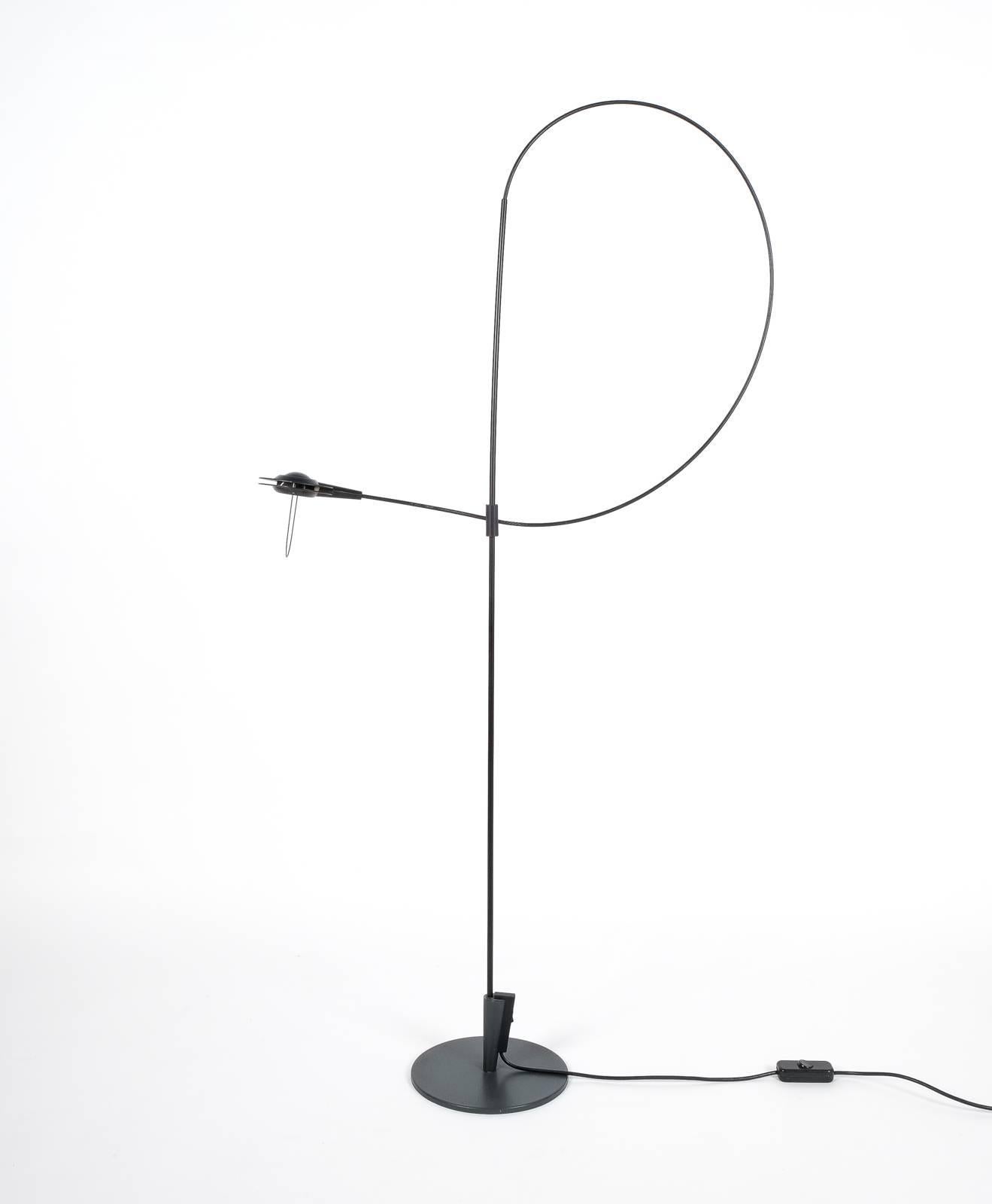 Mid-Century Modern Rare Sigla Two Floor Lamp by René Kemna for Sirrah, Italy, 1980