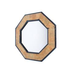 Cork and Wood Mirror by Peter Maly, circa 1970