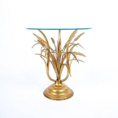 Petite Coco Chanel Wheat Sheaf Side Table