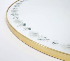 Large Italian Scalloped Mirror