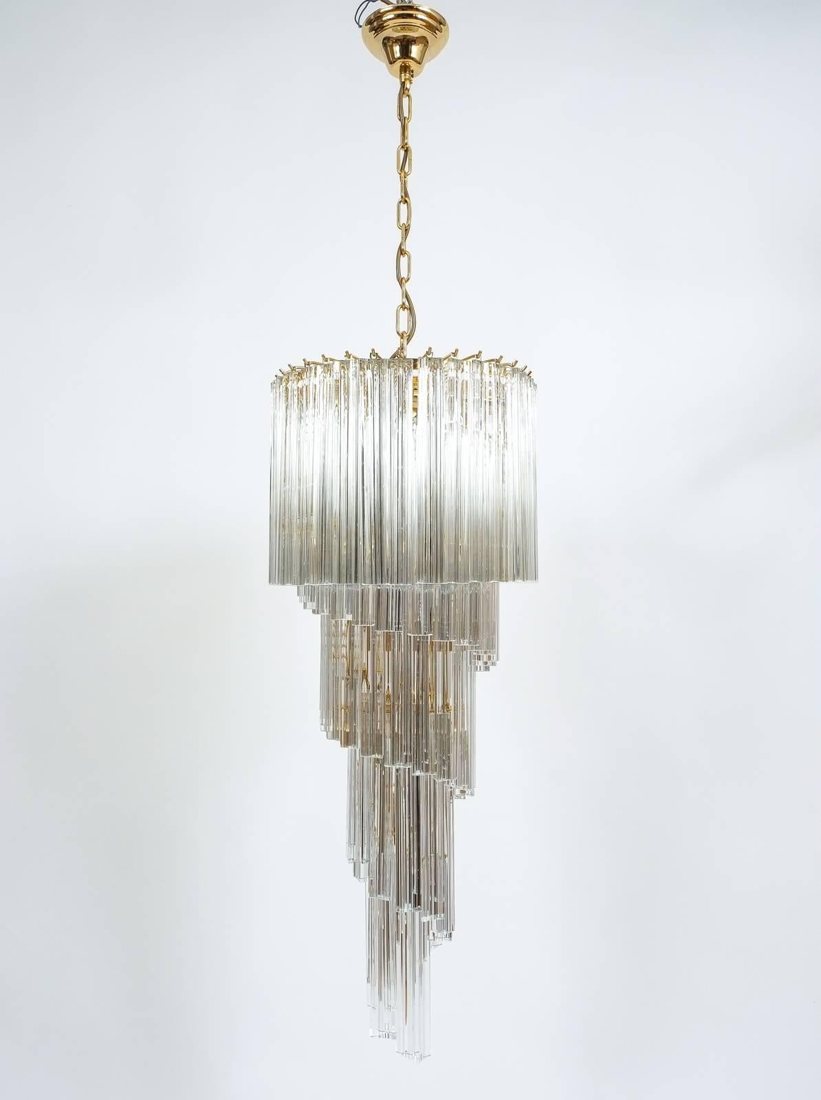 murano venini chandelier