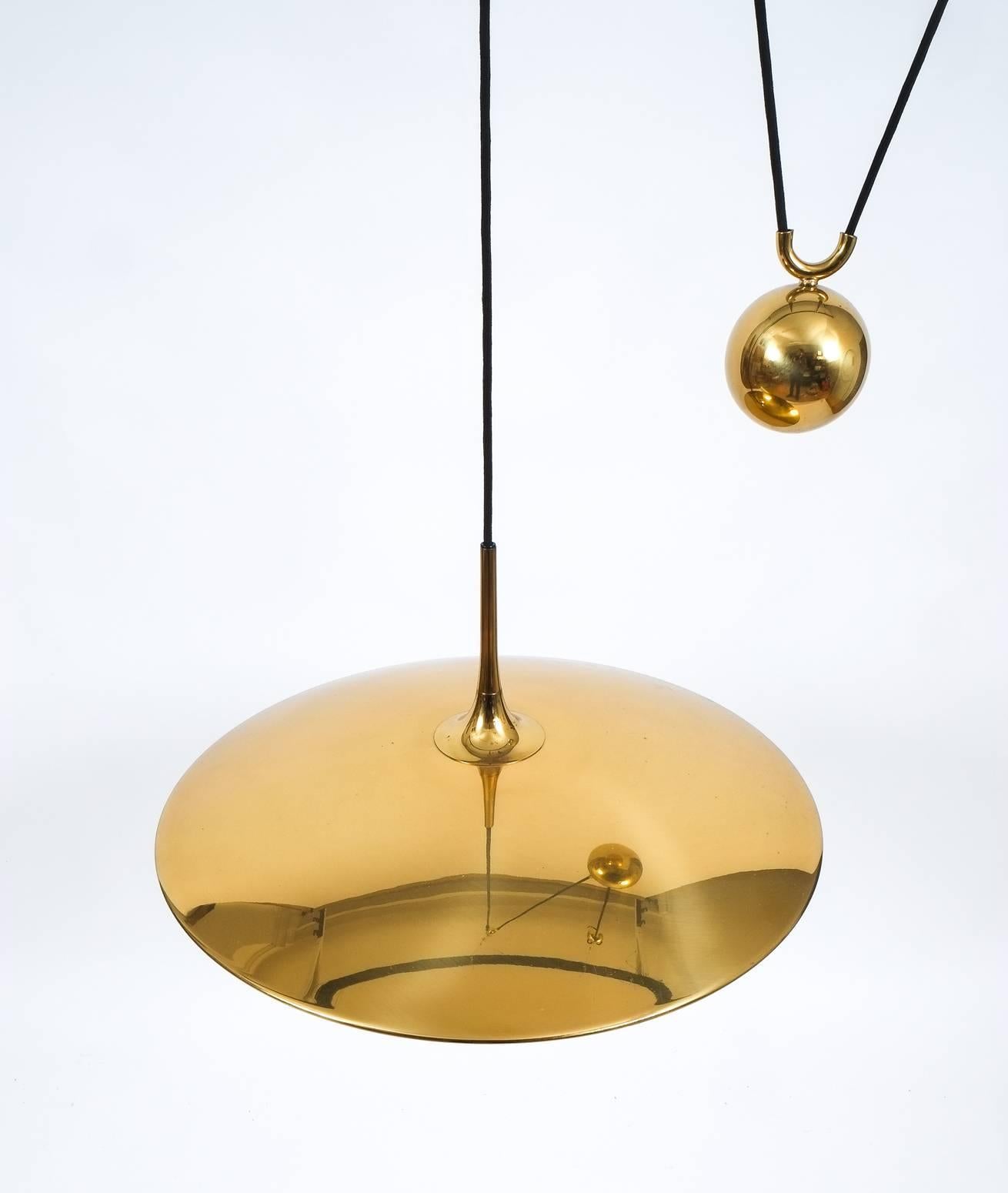 counterweight pendant light