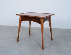 Art Nouveau Marquetry Desk Table by Louis Majorelle, France 1900
