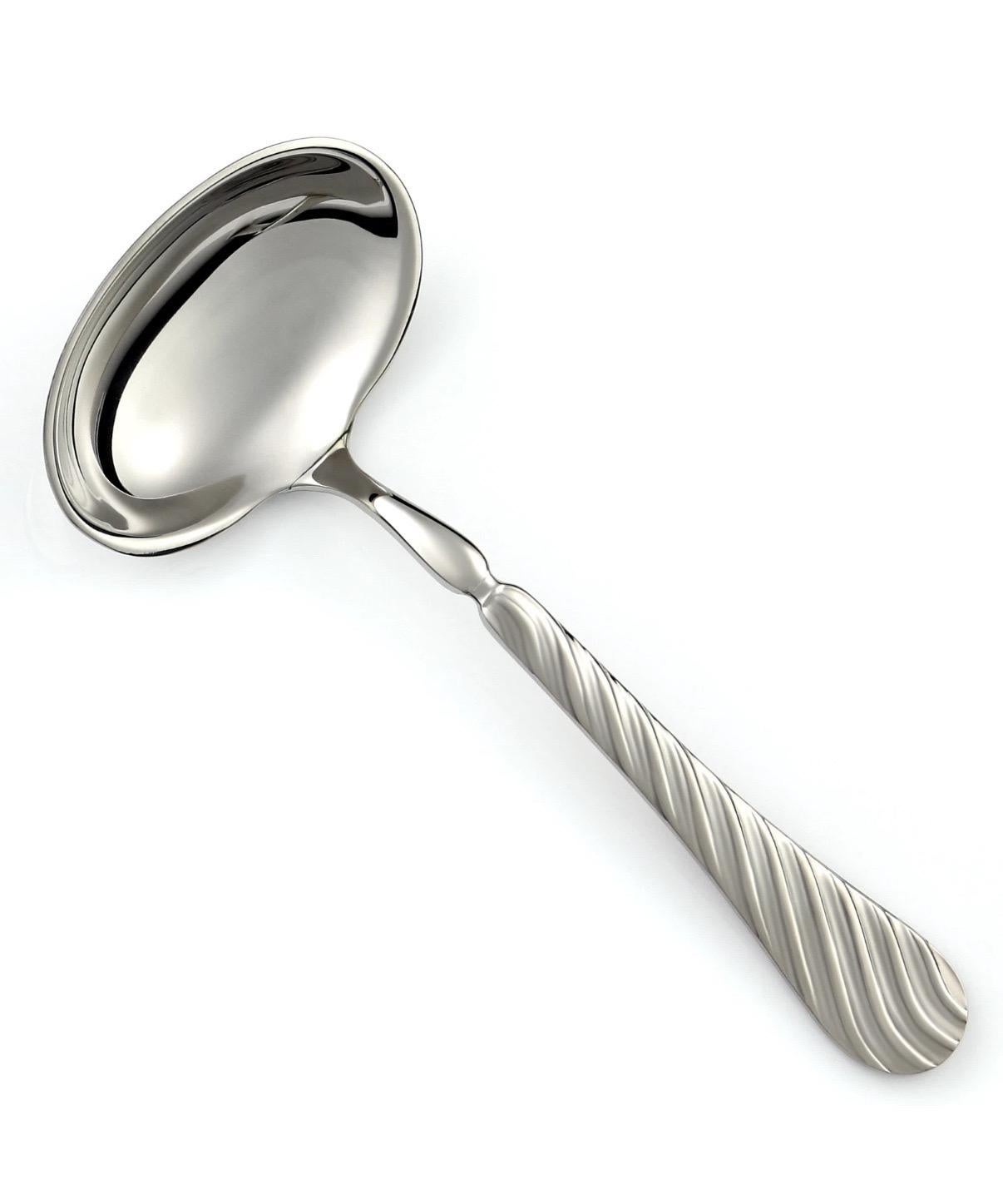 122-teiliges Christofle Capricorne Liane Versilbertes Besteckset, Frankreich im Angebot 1