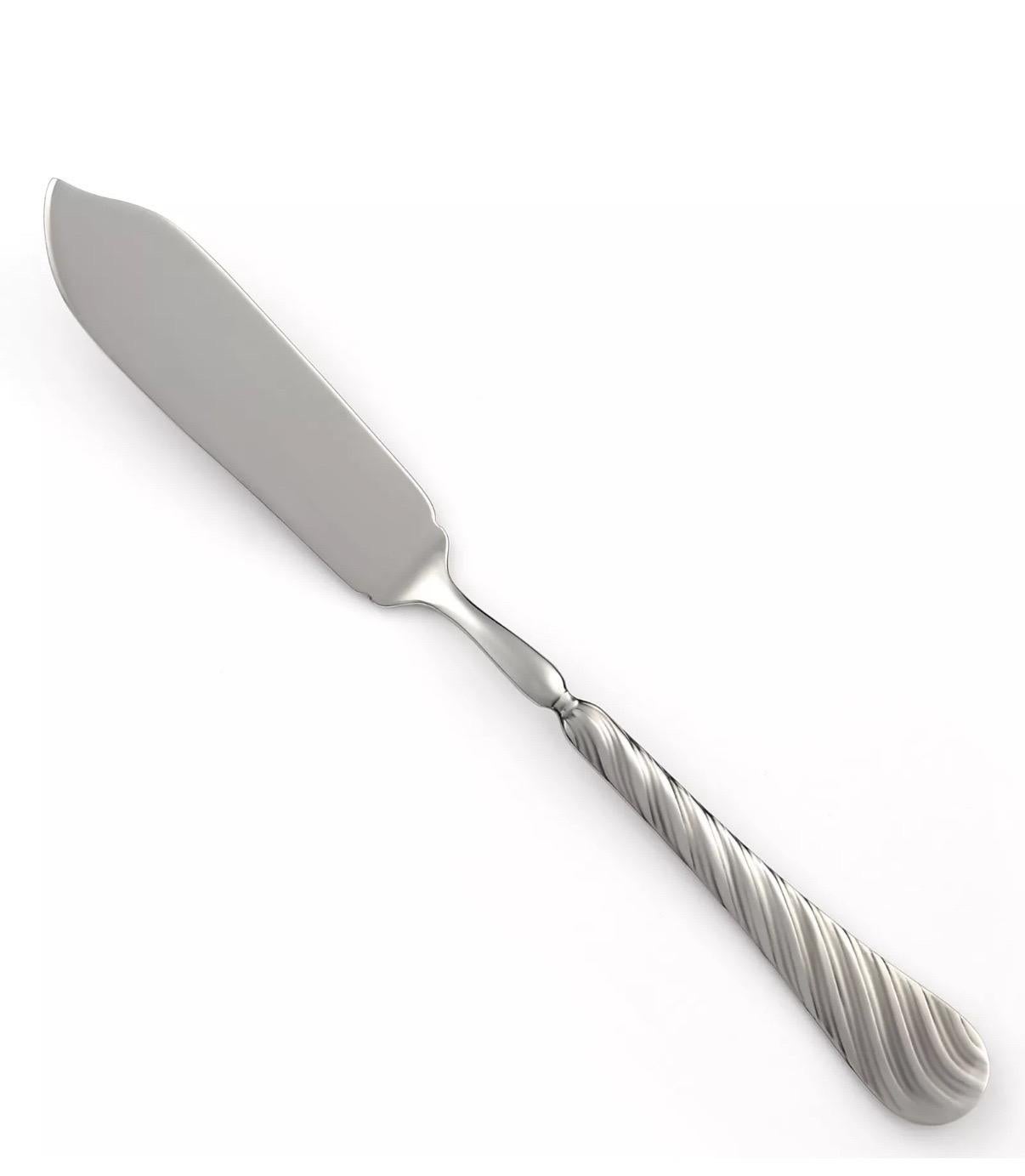 122-teiliges Christofle Capricorne Liane Versilbertes Besteckset, Frankreich im Angebot 3