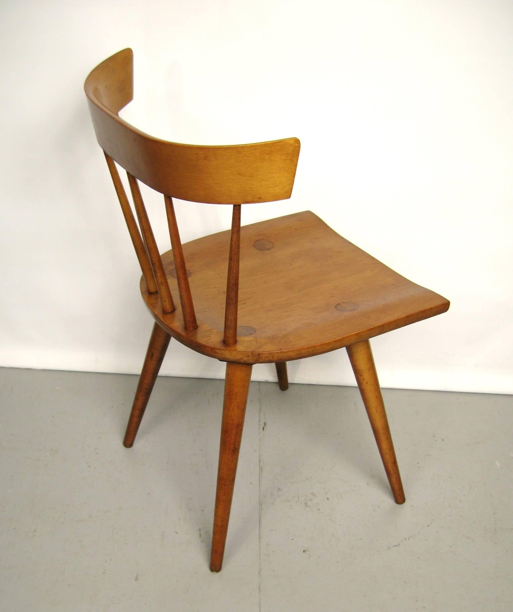 Mid-Century Modern Paul McCobb Desk Dining Chair for Planner Group Winchendon Furniture