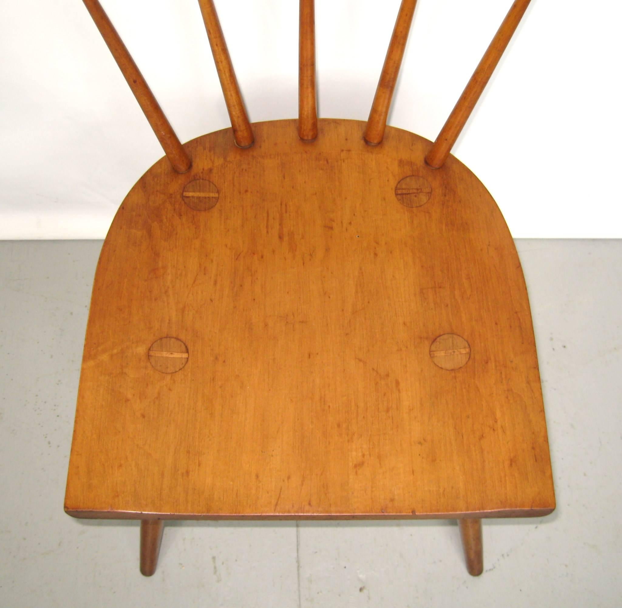 Paul McCobb Desk Dining Chair for Planner Group Winchendon Furniture In Good Condition In Wallkill, NY