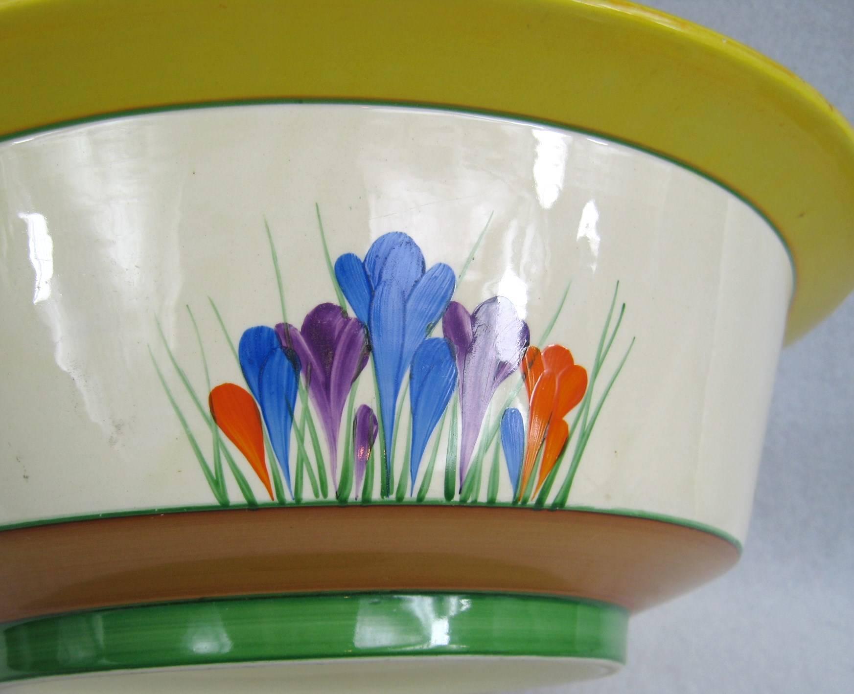 clarice cliff bowl and ladle