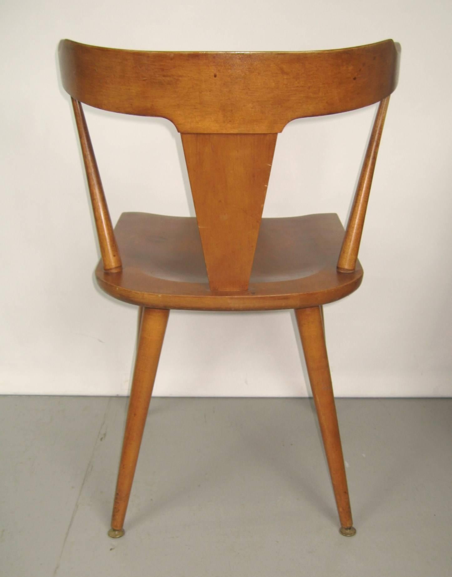 Mid-20th Century Early Paul McCobb Dining Chairs for Planner Group, Set of Two