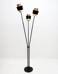 Danish Three-Arm "Tivoli" Floor Lamp by Jorn Utzon