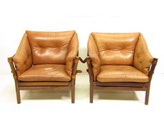 Pair of 1960s Ilona Chairs by Arne Norell