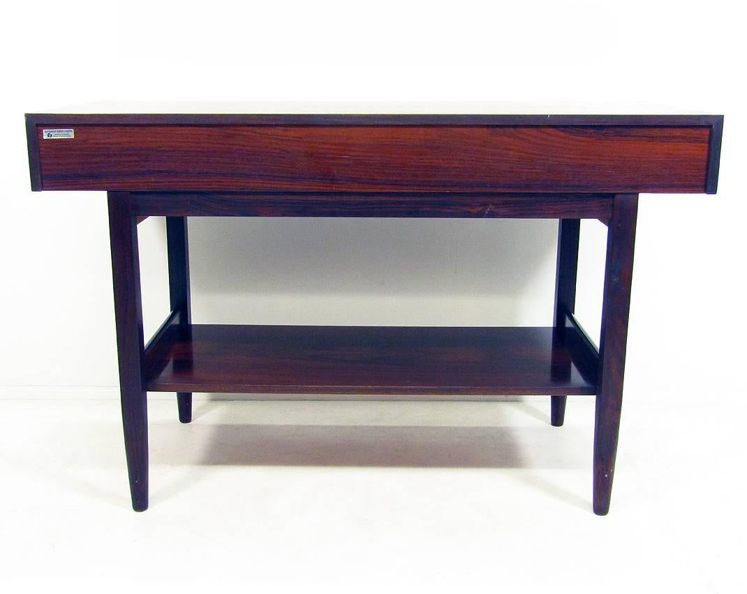 Danish Rosewood Console Table by Ib Kofod-Larsen In Good Condition In London, GB
