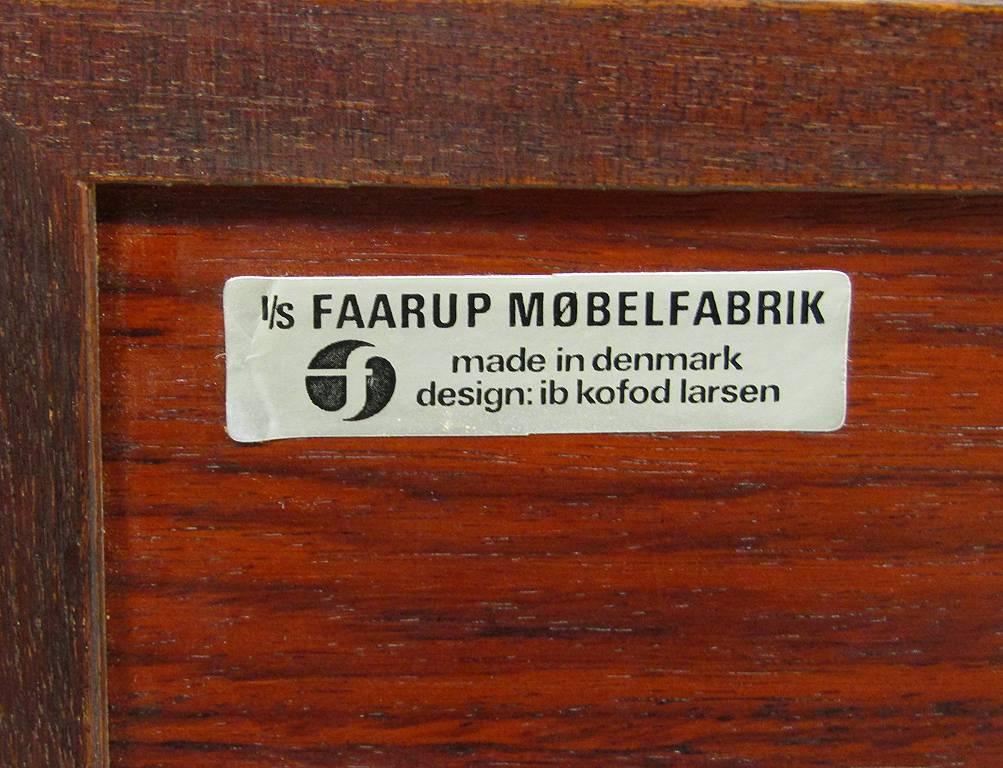 Danish Rosewood Console Table by Ib Kofod-Larsen 1