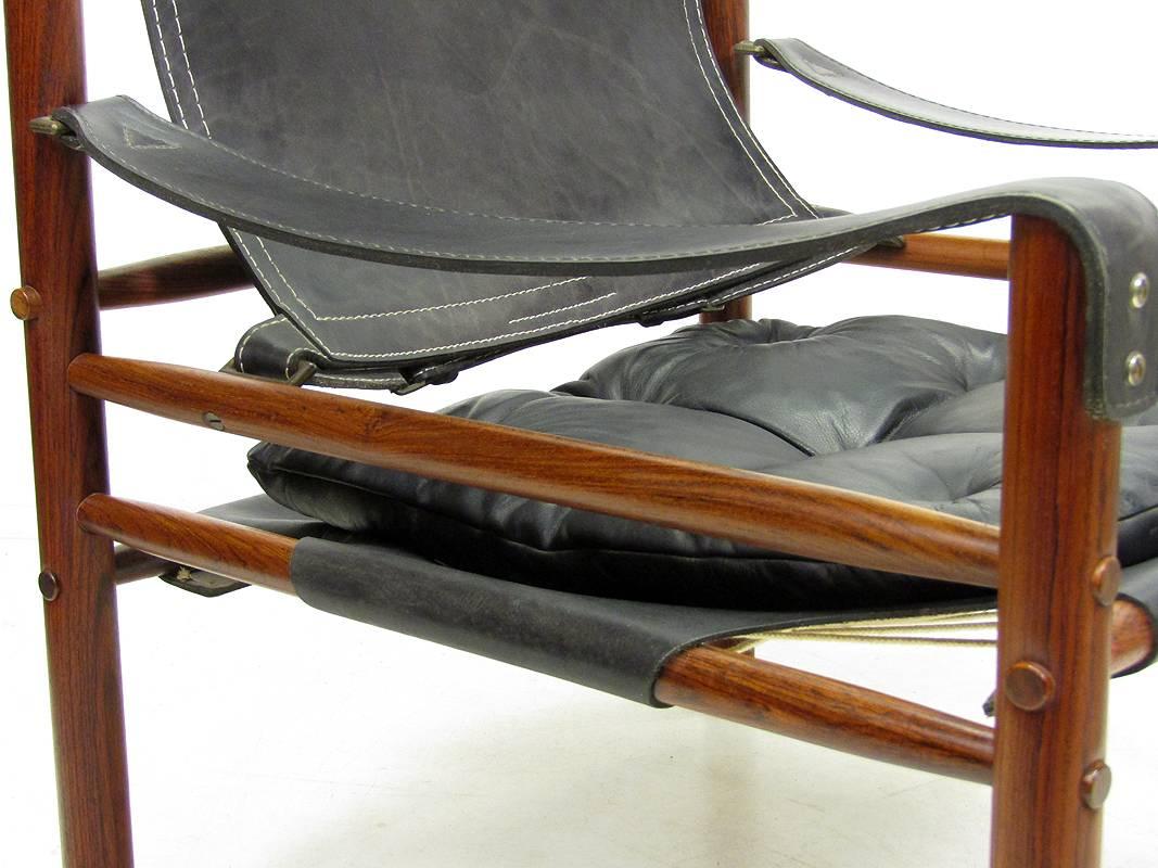 Rosewood Sirocco Chair by Arne Norell For Sale 2