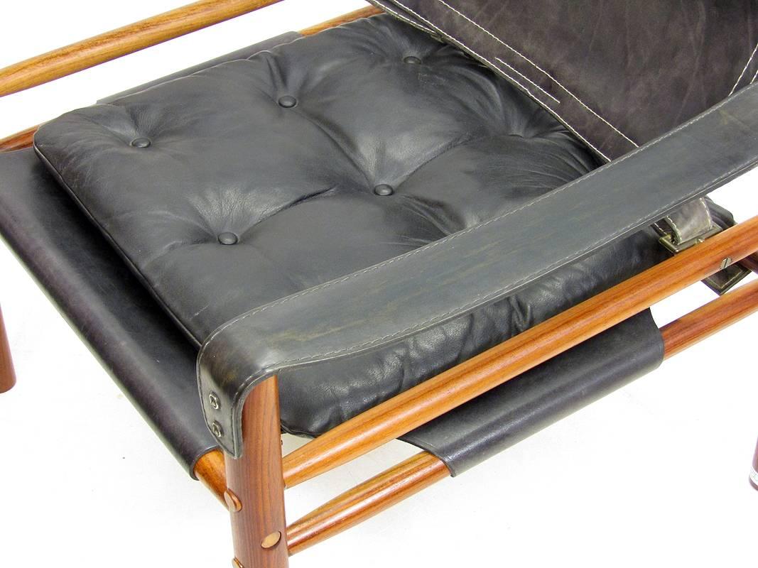Rosewood Sirocco Chair by Arne Norell For Sale 1