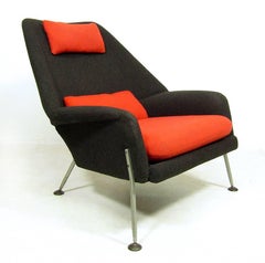 Modernist 1960s "Heron" Chair by Ernest Race