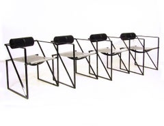 Four 1980s Italian "Seconda" Chairs by Mario Botta