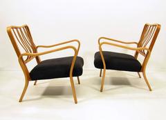 Two 1950s "Linden" Lounge Chairs by G A Jenkins