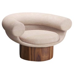 Fauteuil Bowl en tissu par Alter Ego Studio