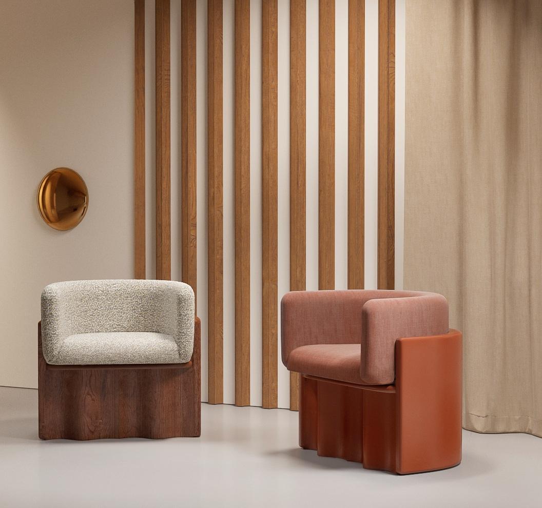 Sillón Plisse de madera de Alter Ego Studio en venta 1