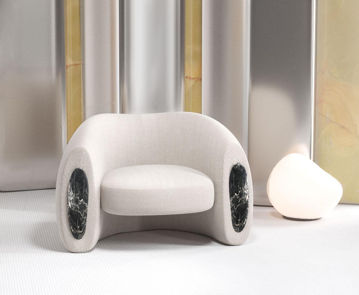 Portoghese Poltrona Stone di Alter Ego Studio in vendita