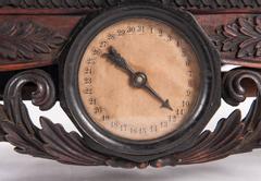 Very Nice Marquetry Inlaid Miniature Desk on Beautiful Curved Feet