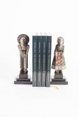 Lovely Art Deco Book Holders Signed Becquerel, Paris, circa 1920