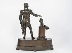 Unusual Bronze Sculpture from Blücher Fürst von Wahlstatt, circa 1810