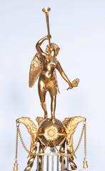 Imposing Monumental Louis XVI Temple Mantel Clock, circa 1780