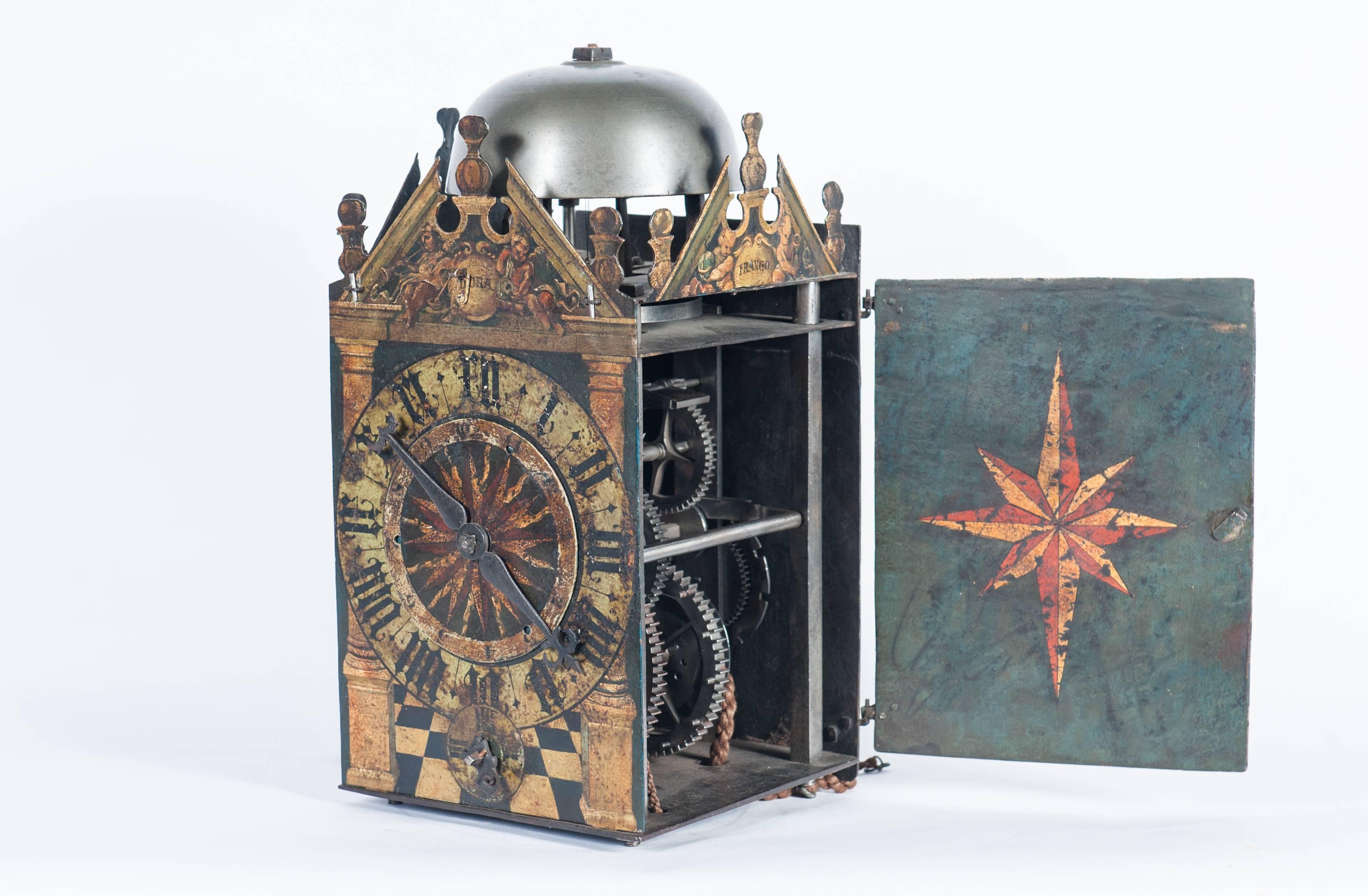 Very Early German Late 16th Century Chamber Clock, Circa 1580 For Sale 2