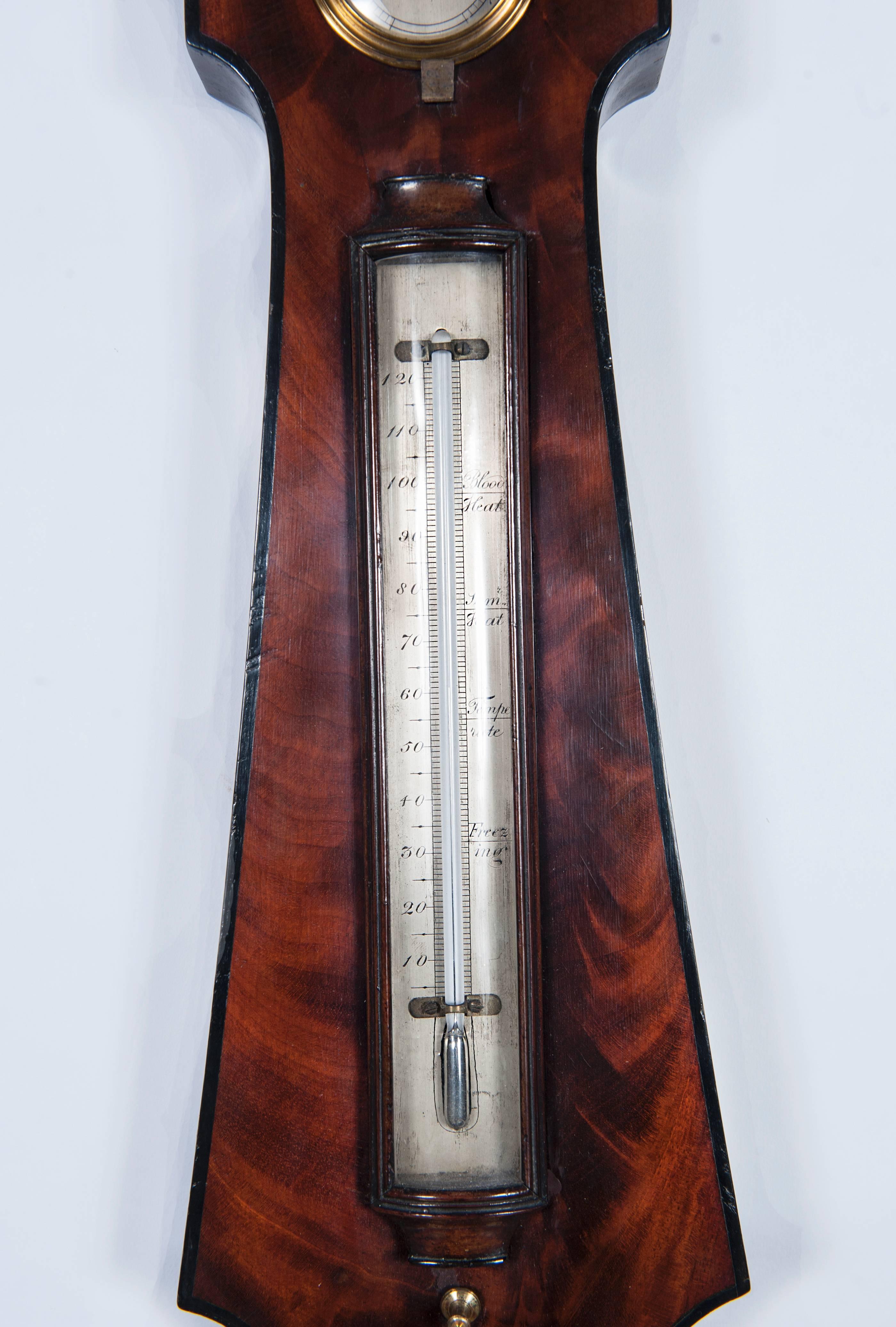 Regency Imposing King-Size Wheel Barometer by 