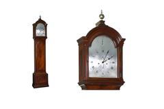 Fine English Mahogany Longcase Clock Dwerrihouse Berkeley Square London