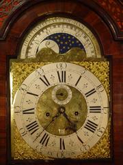 Good and Attractive English Walnut Clock by William Upjohn, circa 1730