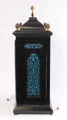 Dutch Ebonized Table Clock by J.P. Kroese, circa 1740