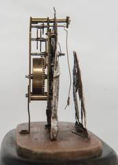 Charming Silver Austrian So-Called "Miniature Zappler" with Matching Dome