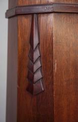 A Nice Art Deco Hexagonal (Six Corners) Presentation Column, circa 1930