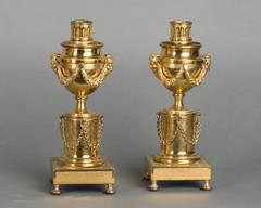 Very High Quality So Called Candle Sticks "a Double Usage", circa 1780