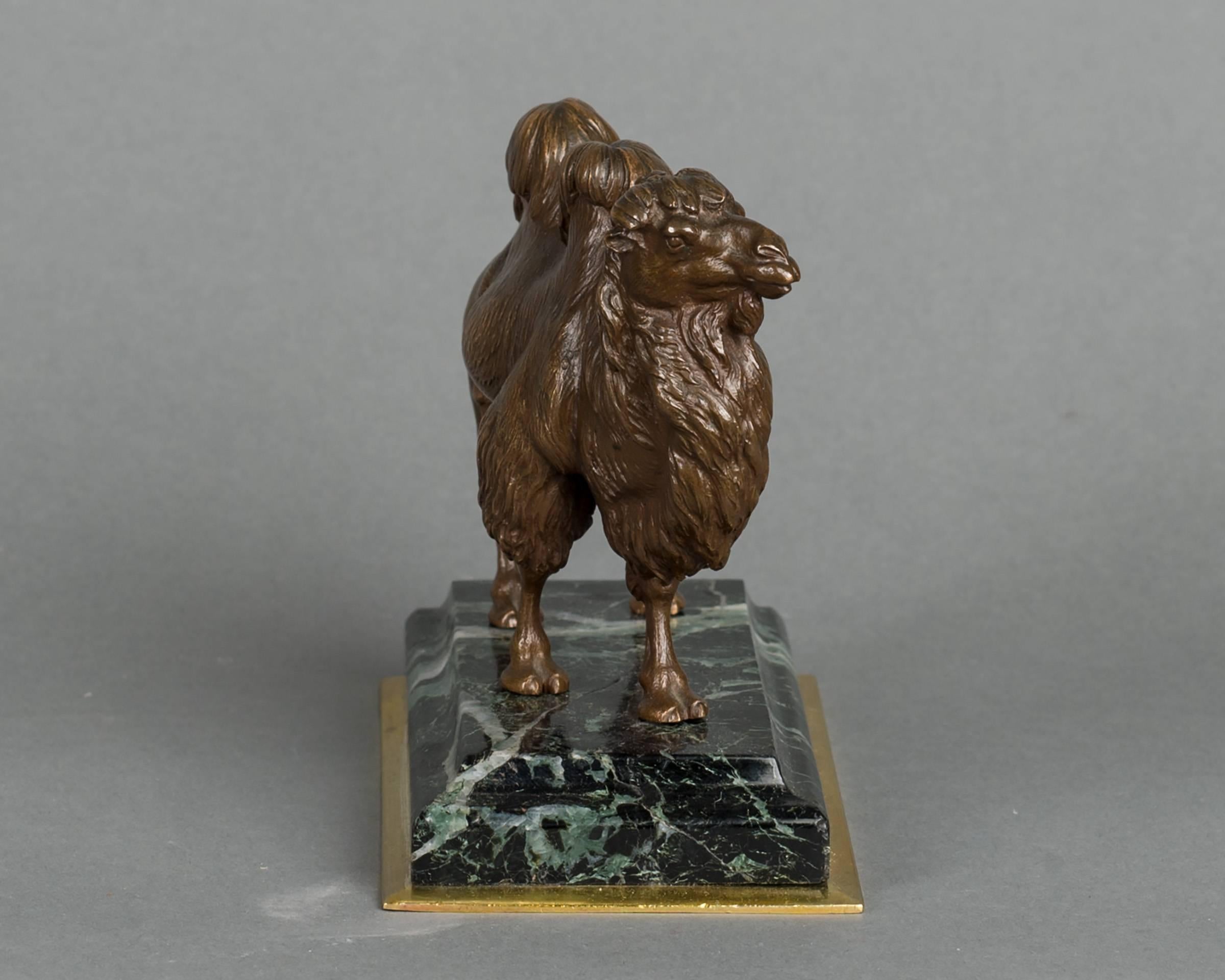 Charles X Unusual French Camel Bronze, circa 1860 For Sale