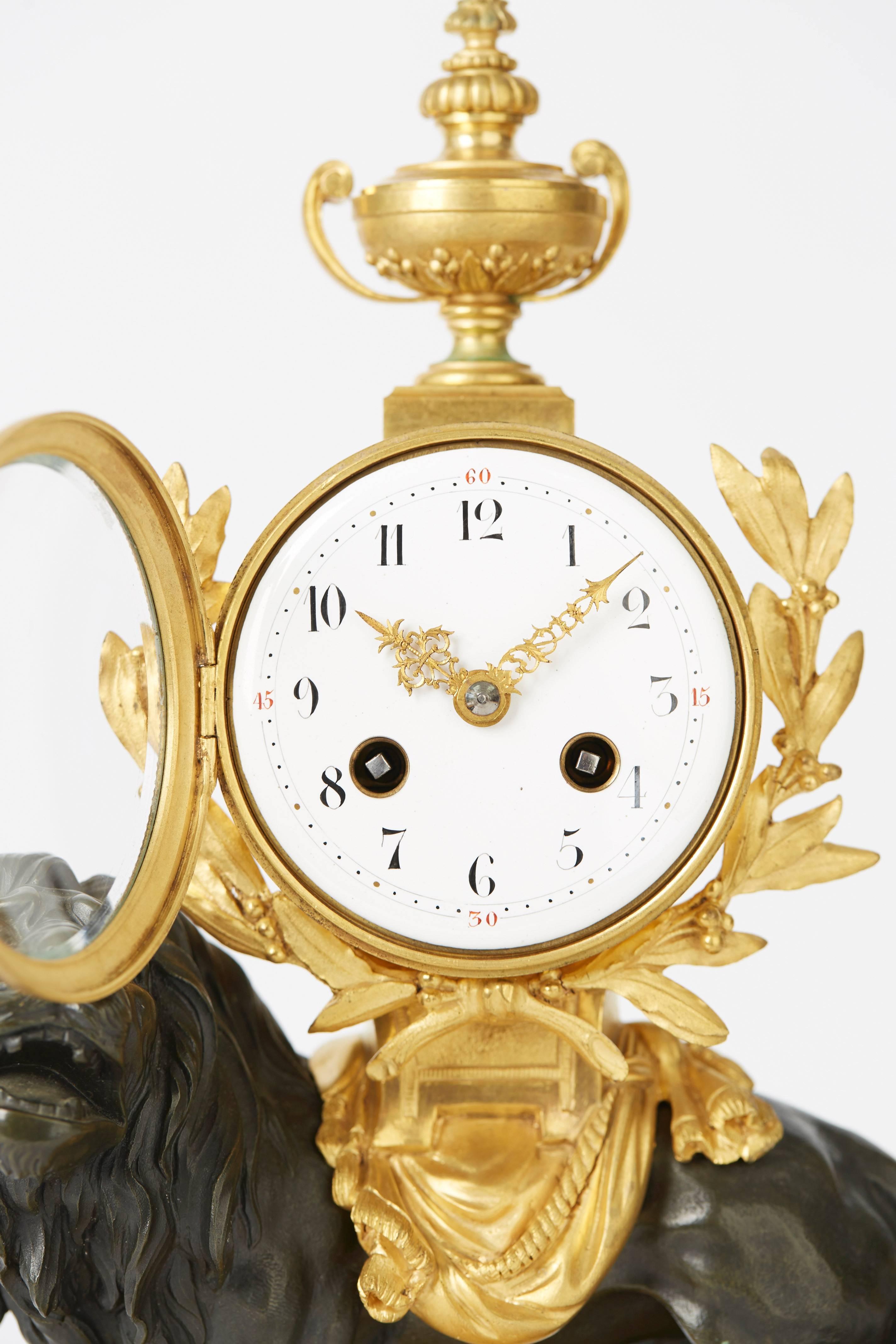 medaille d'argent vincenti clock 1855