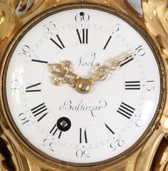 Small and Charming Louis XVI Clock Signed by Noel Balthasar