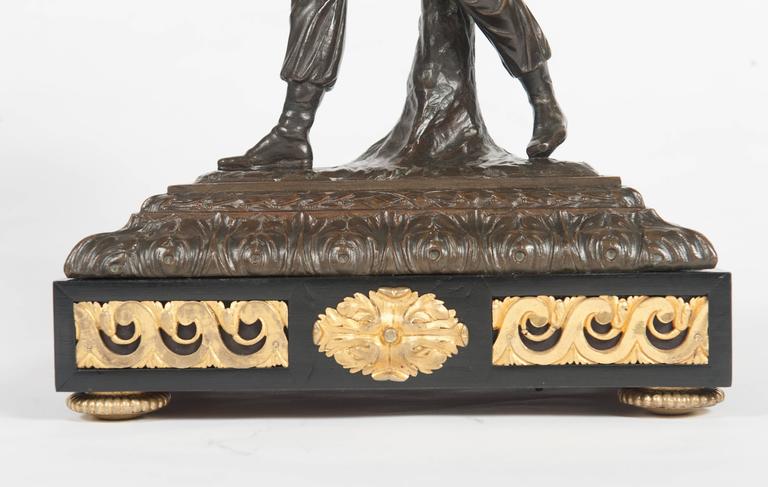Good and Very Unusual Louis XVI Mantel Clock, circa 1780 In Good Condition For Sale In Amsterdam, Noord Holland