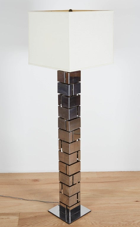Late 20th Century 1970s, Floor Lamp by Curtis Jere