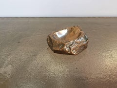 Brutalistischer Behälter aus massiver Bronze, Frankreich, 1970er Jahre