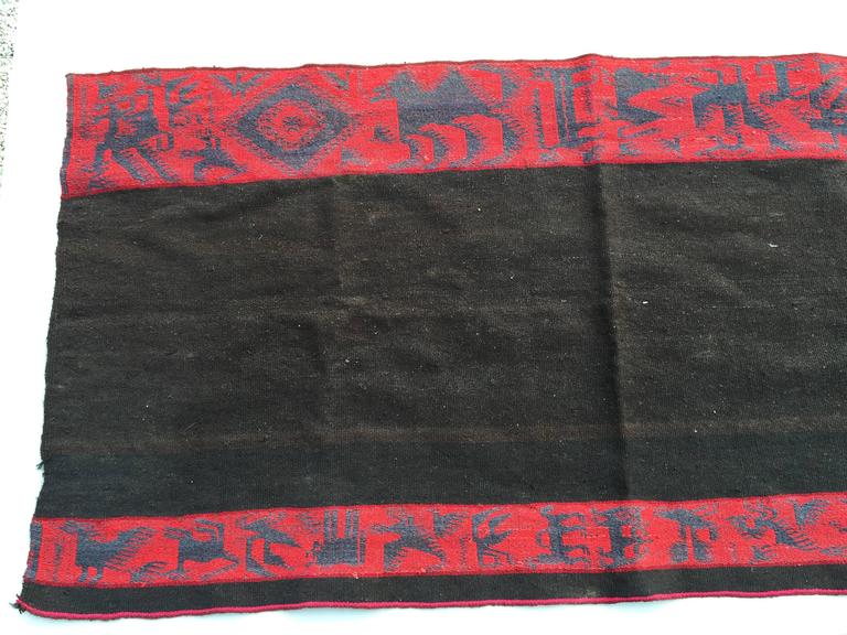 Rare Early 1900s Bolivian Potolo Rug, Bolivia, circa 1900 For Sale at ...