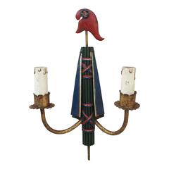 Pair of Maison BaguèS Bastille Day Sconces, France, 1960s