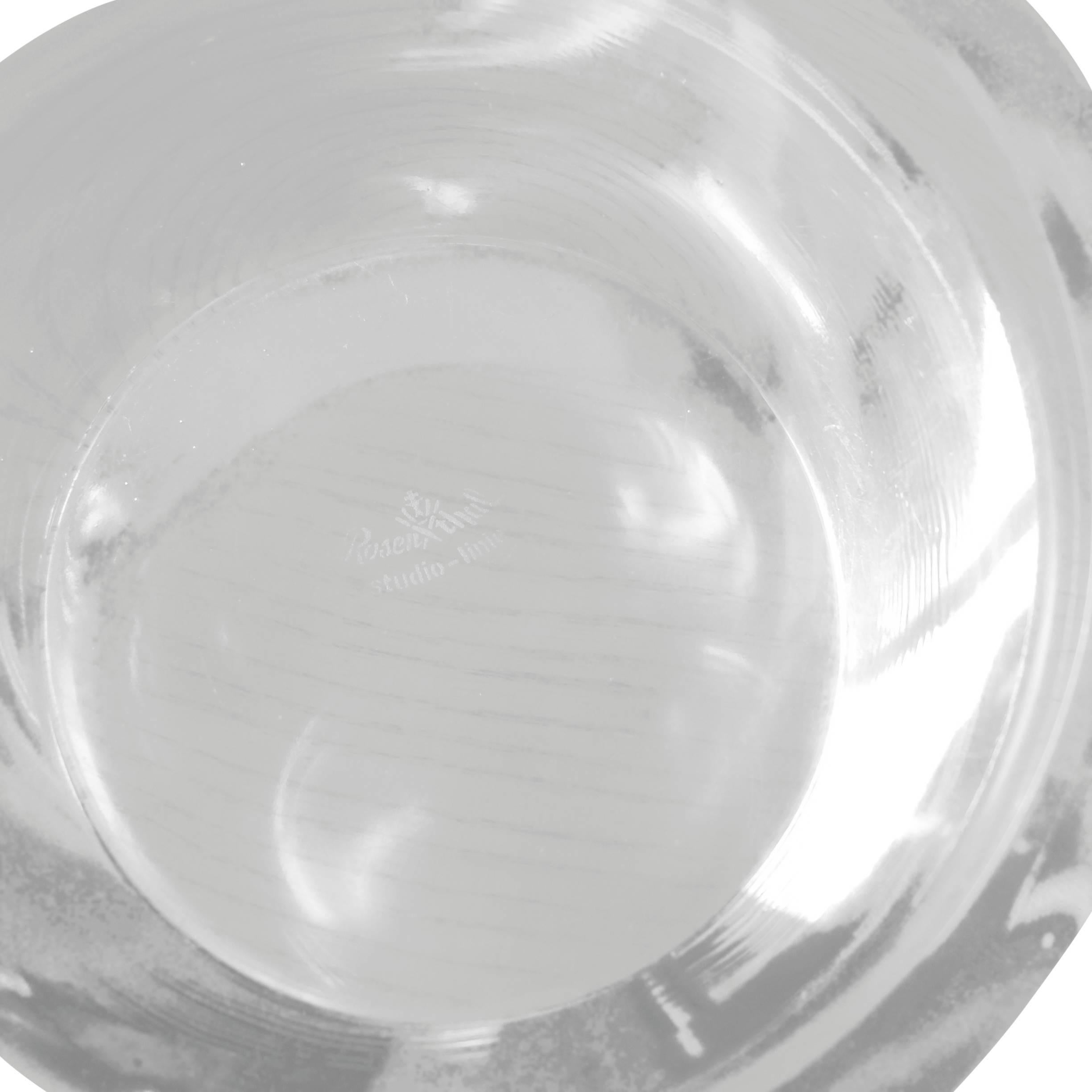 Rosenthal Paperweight in Solid Crystal, Germany, 1970s In Good Condition In New York, NY